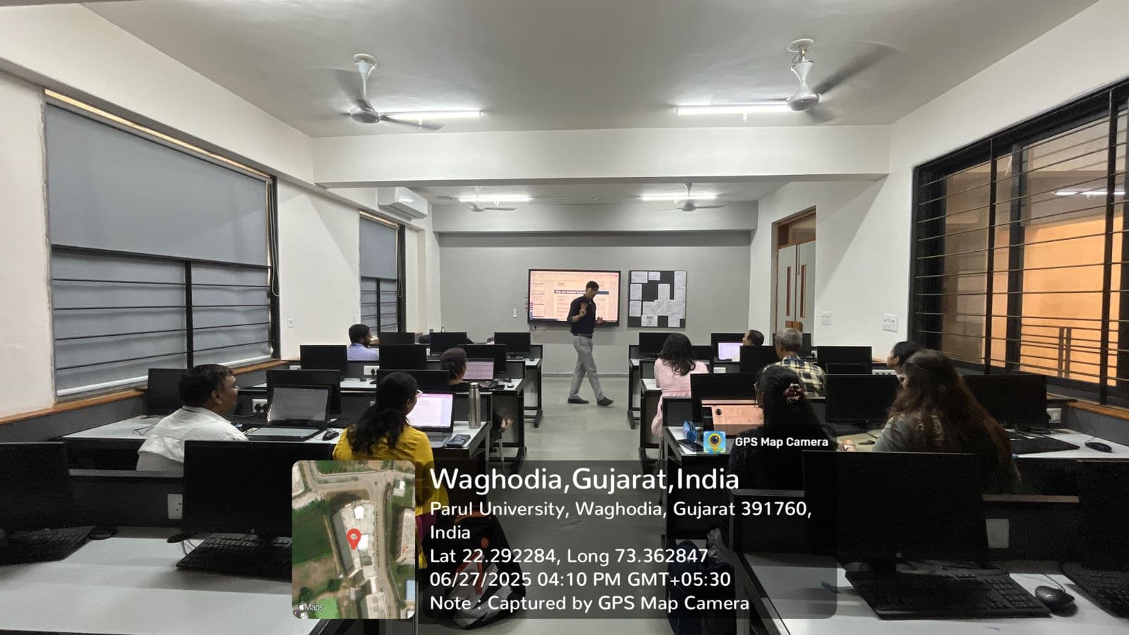 Faculty lab training with computers