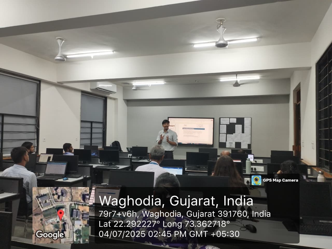 Faculty Development Program in computer lab